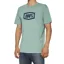 100% ICON Short Sleeve T-Shirt in Ocean Blue Heather