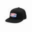 100% J-FIT Flexfit Hat in Black