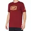 100% Essential T-Shirts in Brick