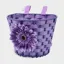 Micro Scooter Flower Basket Purple