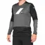 100% R-Core X Jersey in Charcoal/Black
