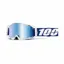 100% ARmatic Mirror Blue Lens Goggles in Blue