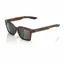 100% Erba Glasses In Gloss Havana/Grey Green Lens