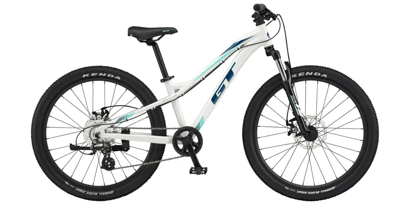 GT Stomper Ace 24in Kids Mountain Bike in White