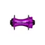 Chris King MTB Boost 6 Bolt Front Hub 110x15mm 28H Steel In 3D Violet