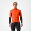 Castelli Gabba RoS 2 Short Sleeve Jersey in Brilliant Orange/Silver Reflex