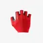 Castelli Espresso Gloves in Rich Red