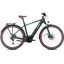 Cube Touring Hybrid One 625 Electric Bike in Dark Green