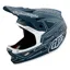 Troy Lee Designs D3 Fiberlite Helmet in Spider Stripe-Blue