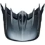 Troy Lee Designs D2 Helmet Replacement Visor in Midnight II Black