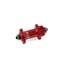 Hope RS4 Straight Pull 24-hole Centre Lock Front Hub in Red