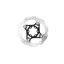 Hope Floating Disc Brake 140mm 6-Bolt Rotor in Black