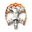 Mks Xc-Iii Bear Trap Colour Edition Pedals: 9/ 16 In Orange