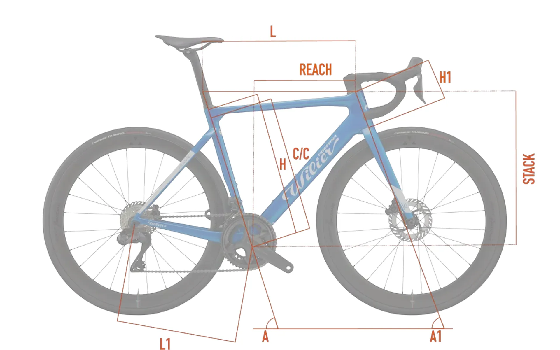 Wilier Filante SL Road Bike Geometry