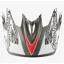Troy Lee Designs D3 Helmet Replacement Visor in Nightfall Black
