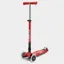 Micro Maxi Deluxe LED Folding Red