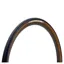 Panaracer Gravelking Slick+ Folding Allroad Tyre: BLACK/BROWN 700x28c