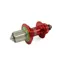 Hope RS4 Centre Lock 28-hole Quick Release Rear Hub in Red