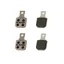 Sinter Disc Brake Pads - 012 Magura s514 - Single Pair Blister Pack 2022: RED one size