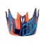 Troy Lee Designs D3 Helmet Replacement Visor in Starburst Orange