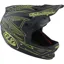 Troy Lee Designs D3 Fiberlite Helmet in Grey/Yellow