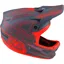 Troy Lee Designs D3 Fiberlite Helmet in Grey/Red