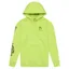 Troy Lee Designs Peace Out Pullover Hoodie in Glo Yellow