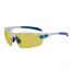 BZ Optics PHO HD Yellow Polarised Cycling Glasses in White/Blue